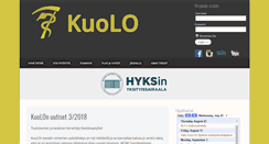 Desktop Screenshot of kuolo.fi